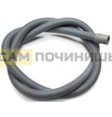 DWH002UN= Шланг сливной 1.5м 180град D=19/21мм
